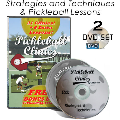 Pickleball Clinics DVD – Plus Bonus Pickleball Lessons DVD - Pickleball  Coach